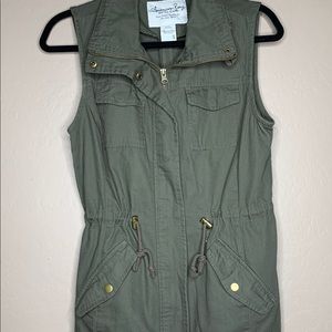 American Rag Utility Vest- army green